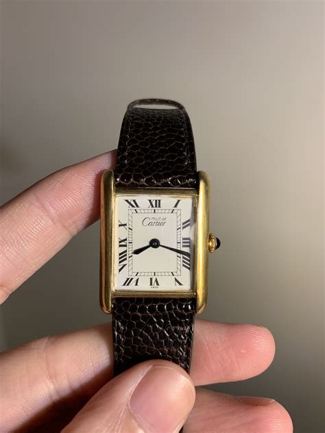 fake must de cartier watch|value of old cartier watches.